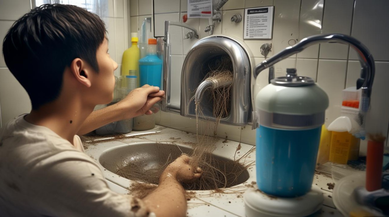 卫生间排水堵塞怎么办