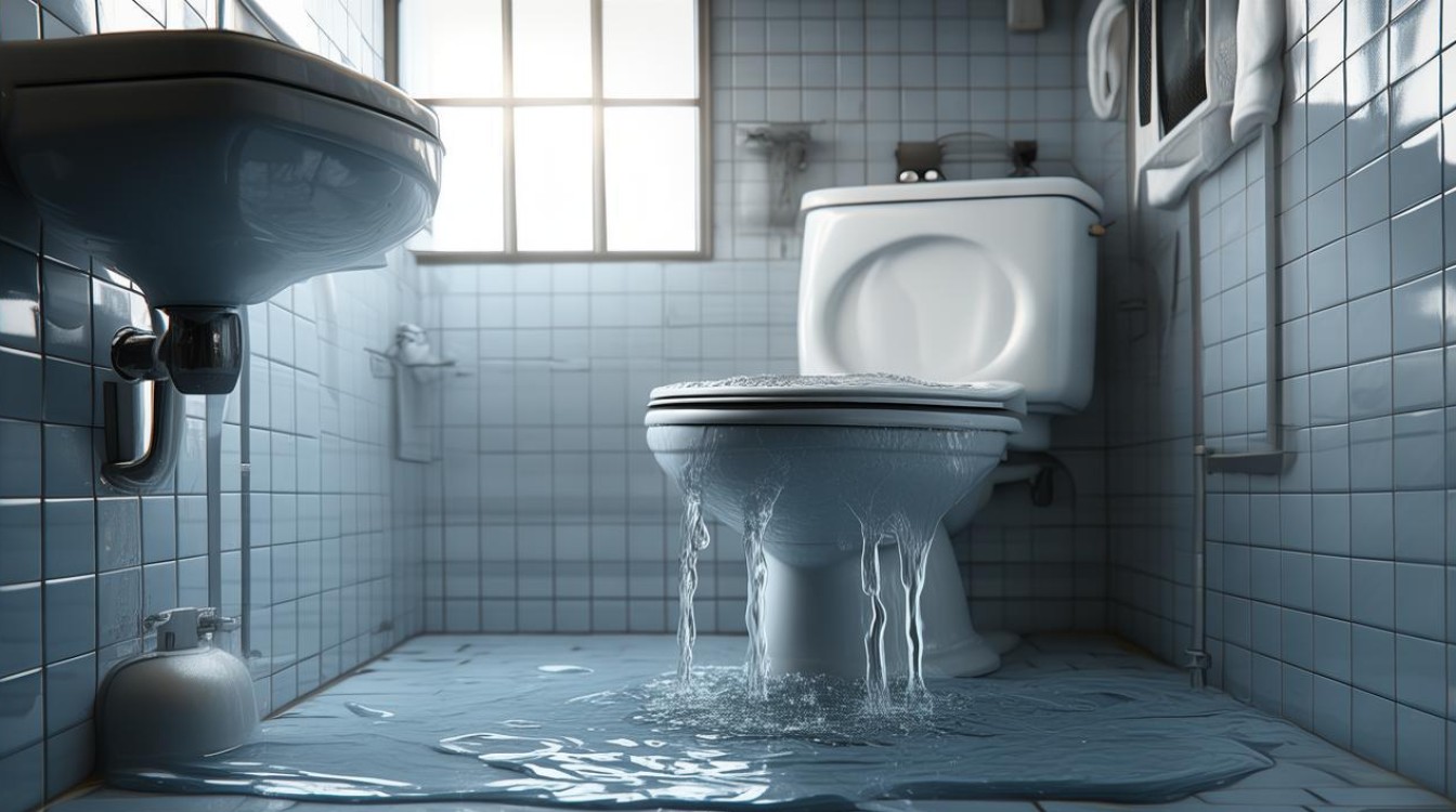卫生间下水道冒水