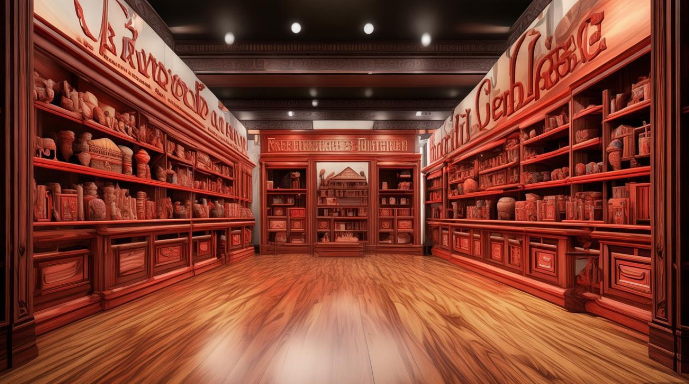 红木店铺装修效果图