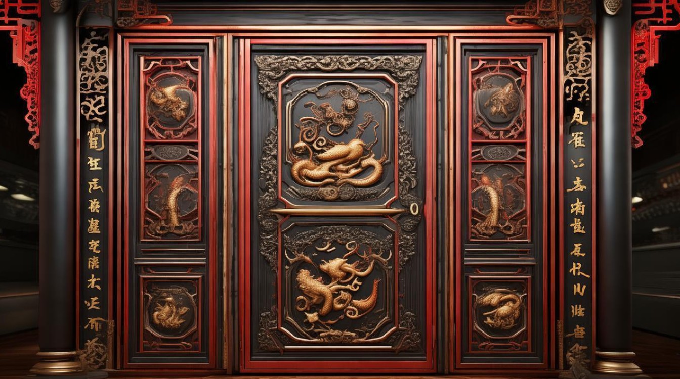 中式木门装修效果图