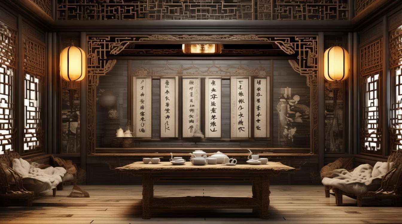 茶管装修效果图