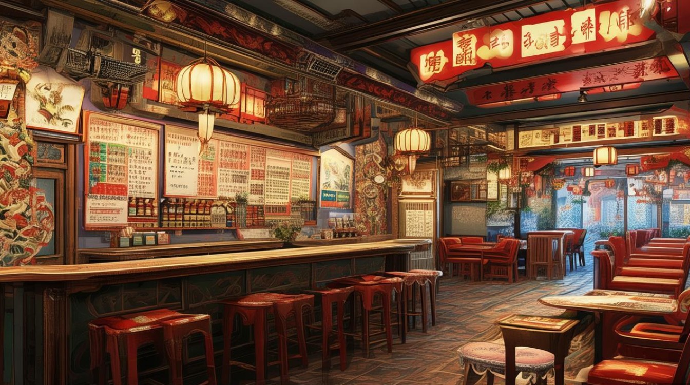 炖汤店装修效果图