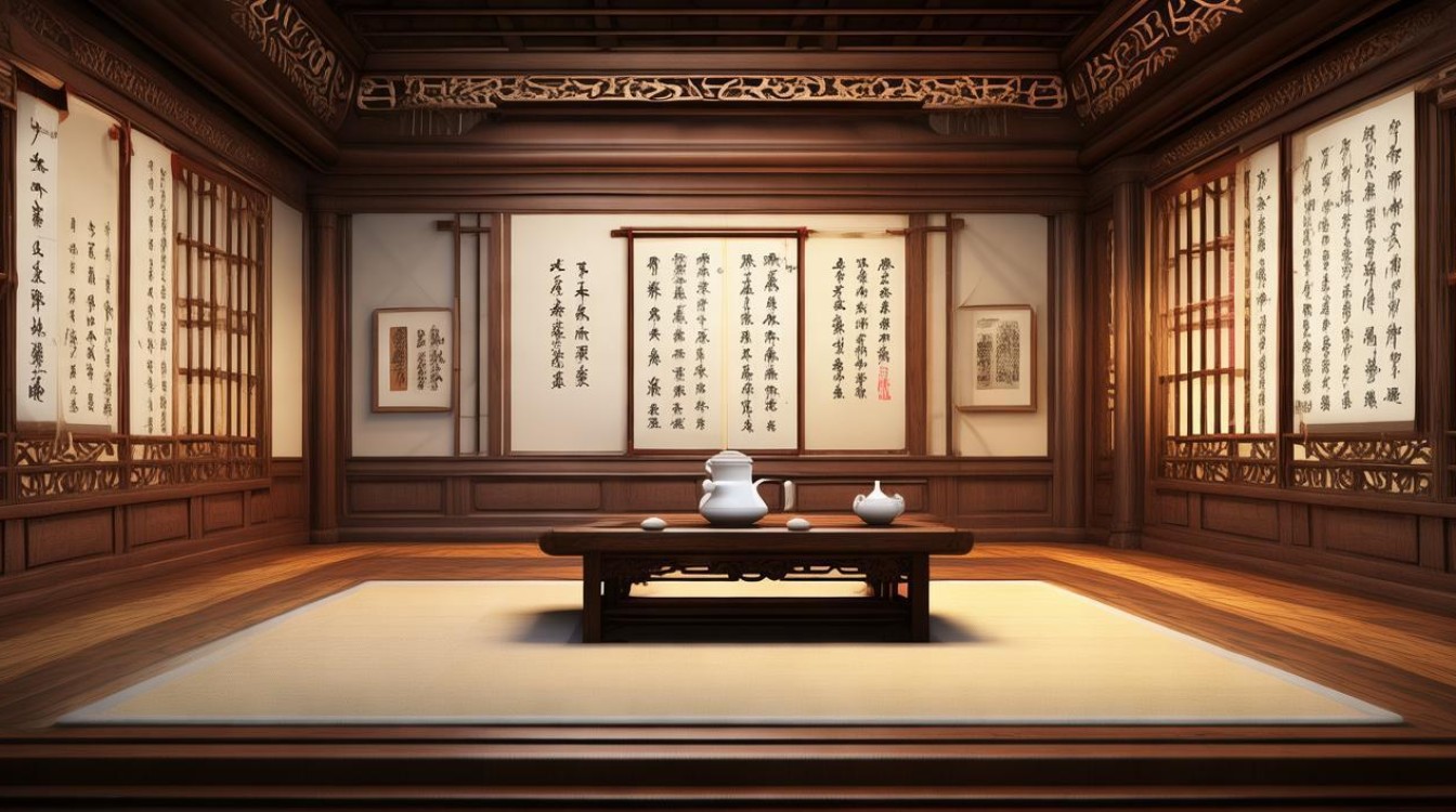 古典茶室装修效果图