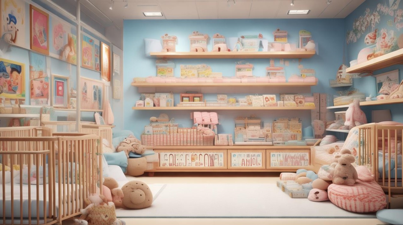 婴儿店铺装修效果图