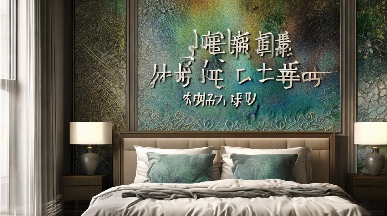 卧室硅藻泥造型