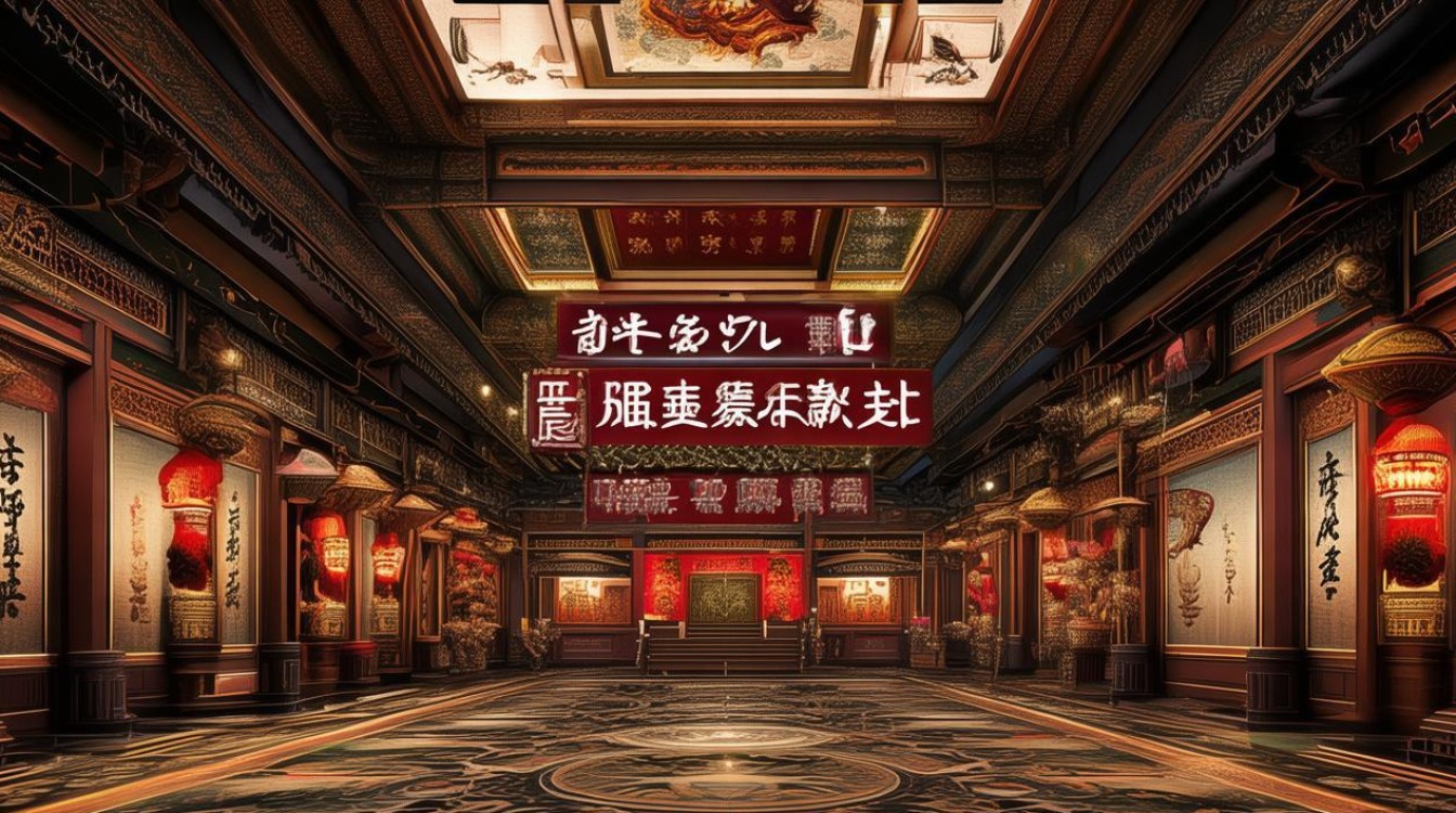 礼堂中式装修效果图