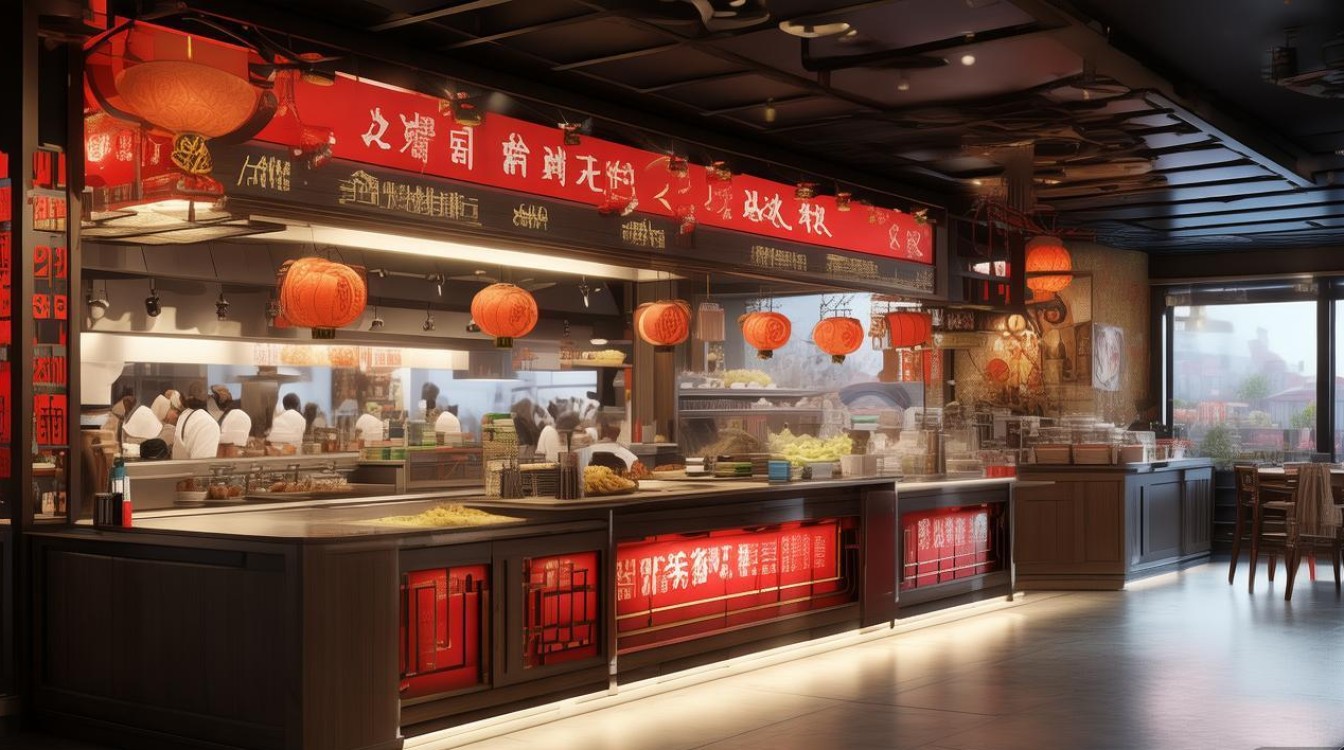 油炸店面装修效果图