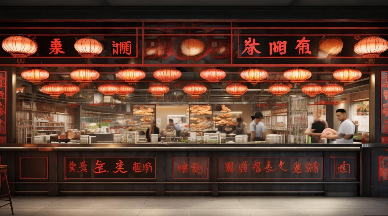 油炸店面装修效果图