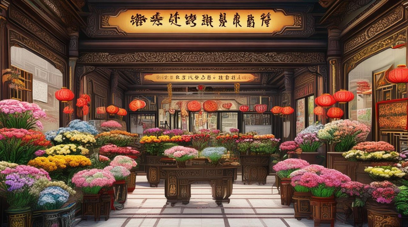 云南花店装修效果图