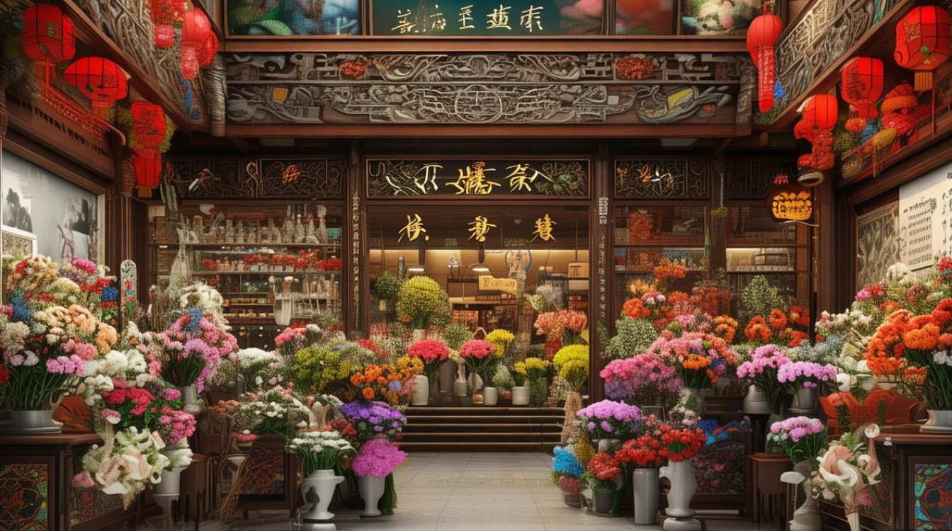 云南花店装修效果图