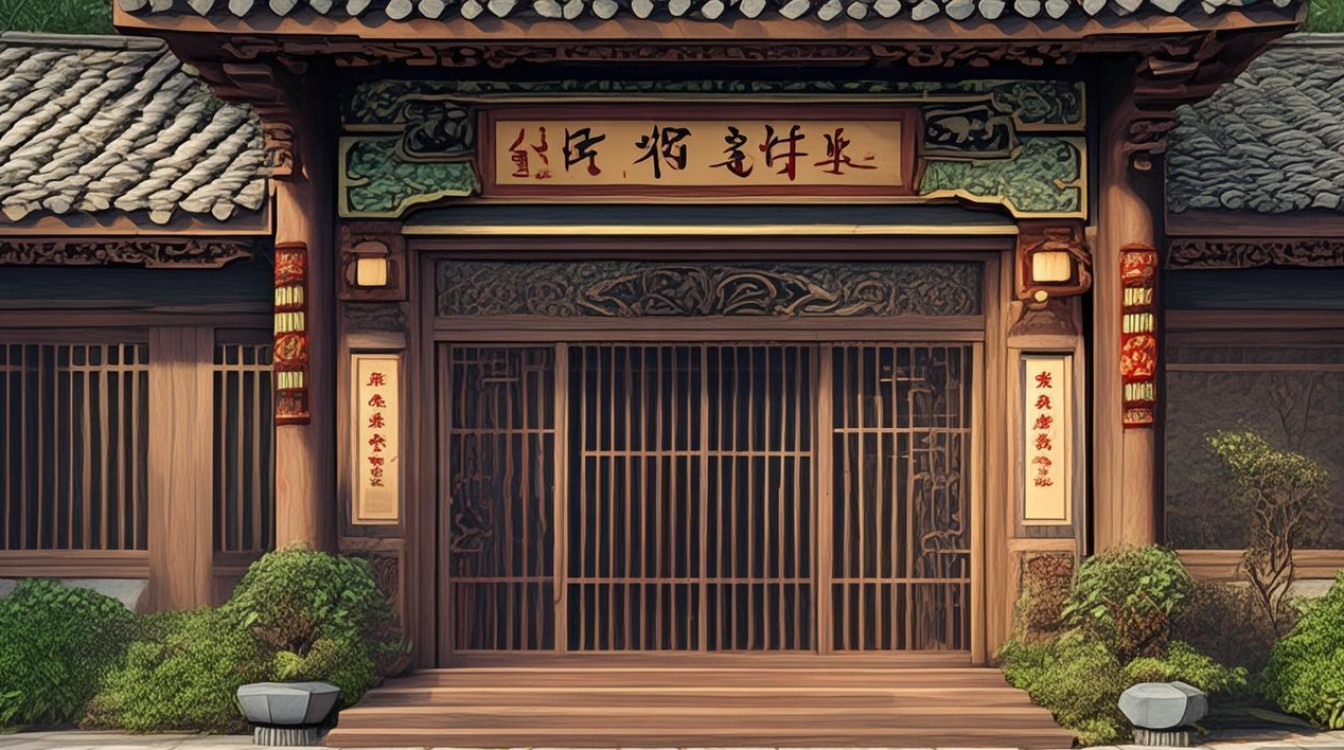 茶社门头装修效果图