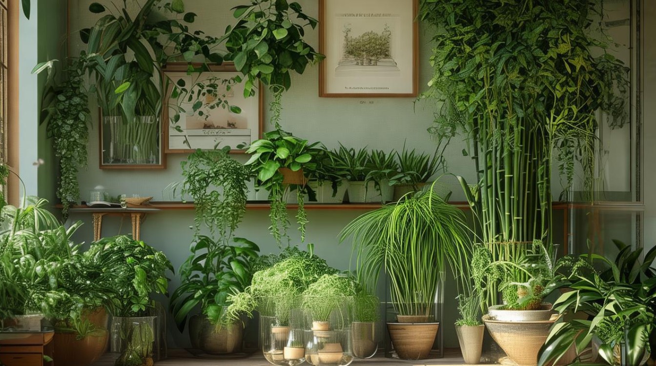卧室水培植物