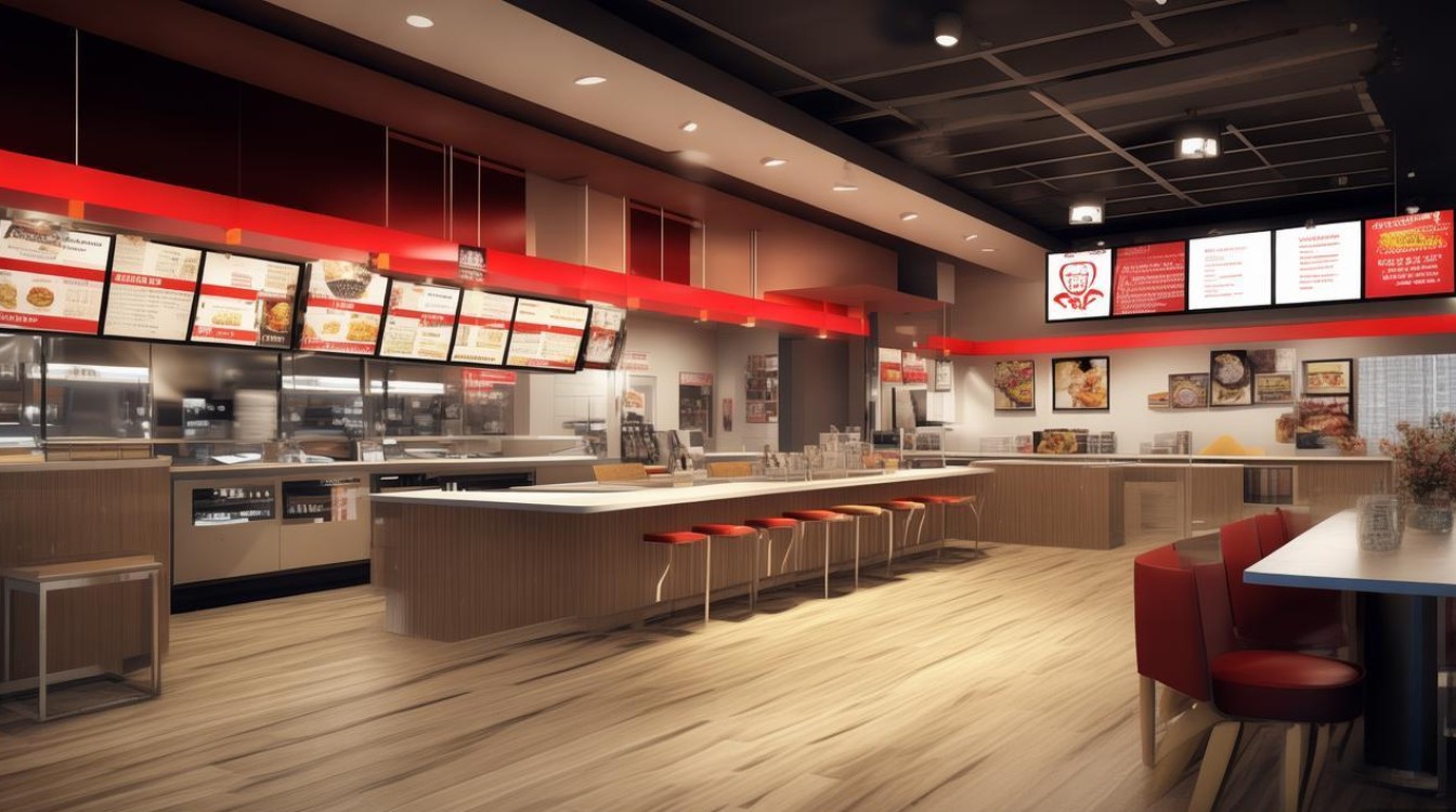 kfc装修效果图