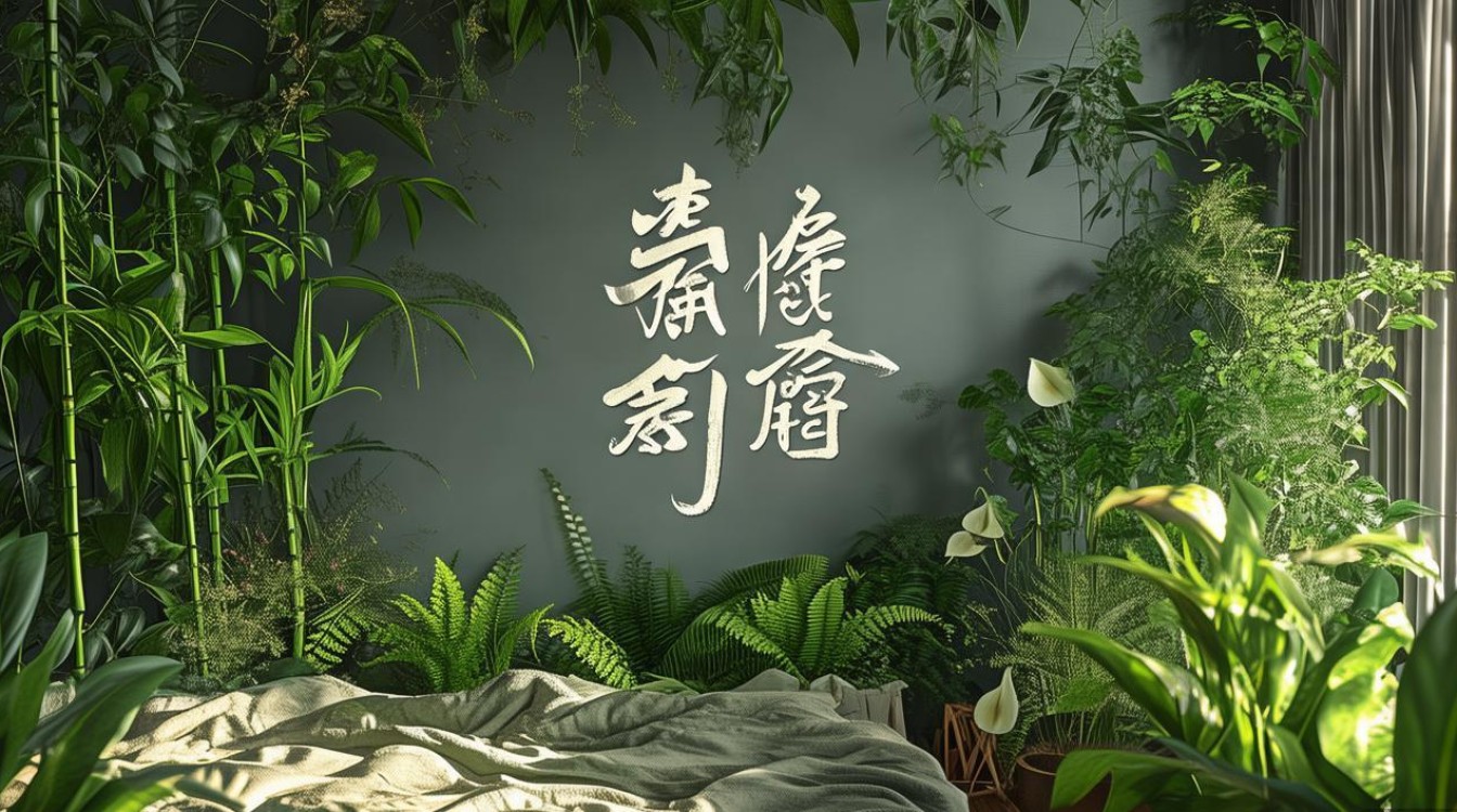 绿色植物放卧室