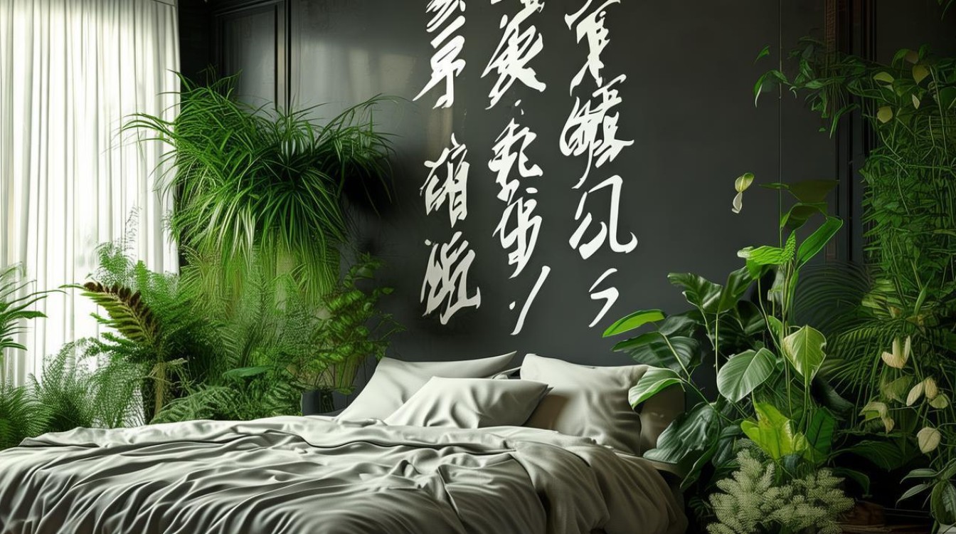 绿色植物放卧室