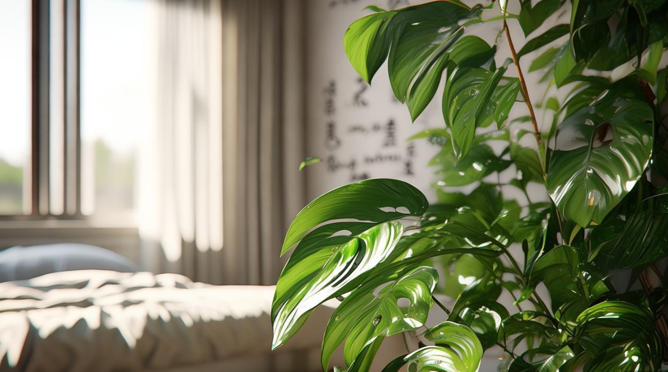 卧室放植物风水