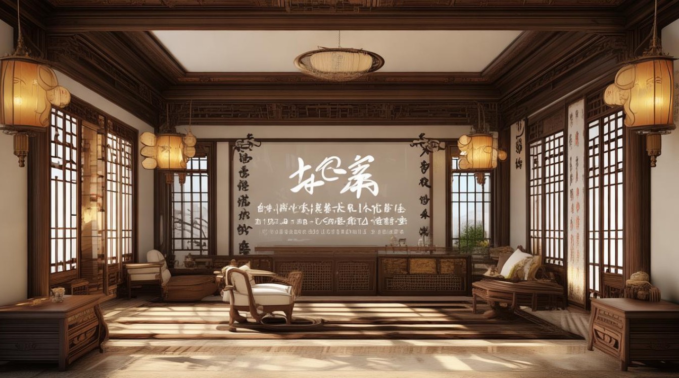80平方中式装修效果图