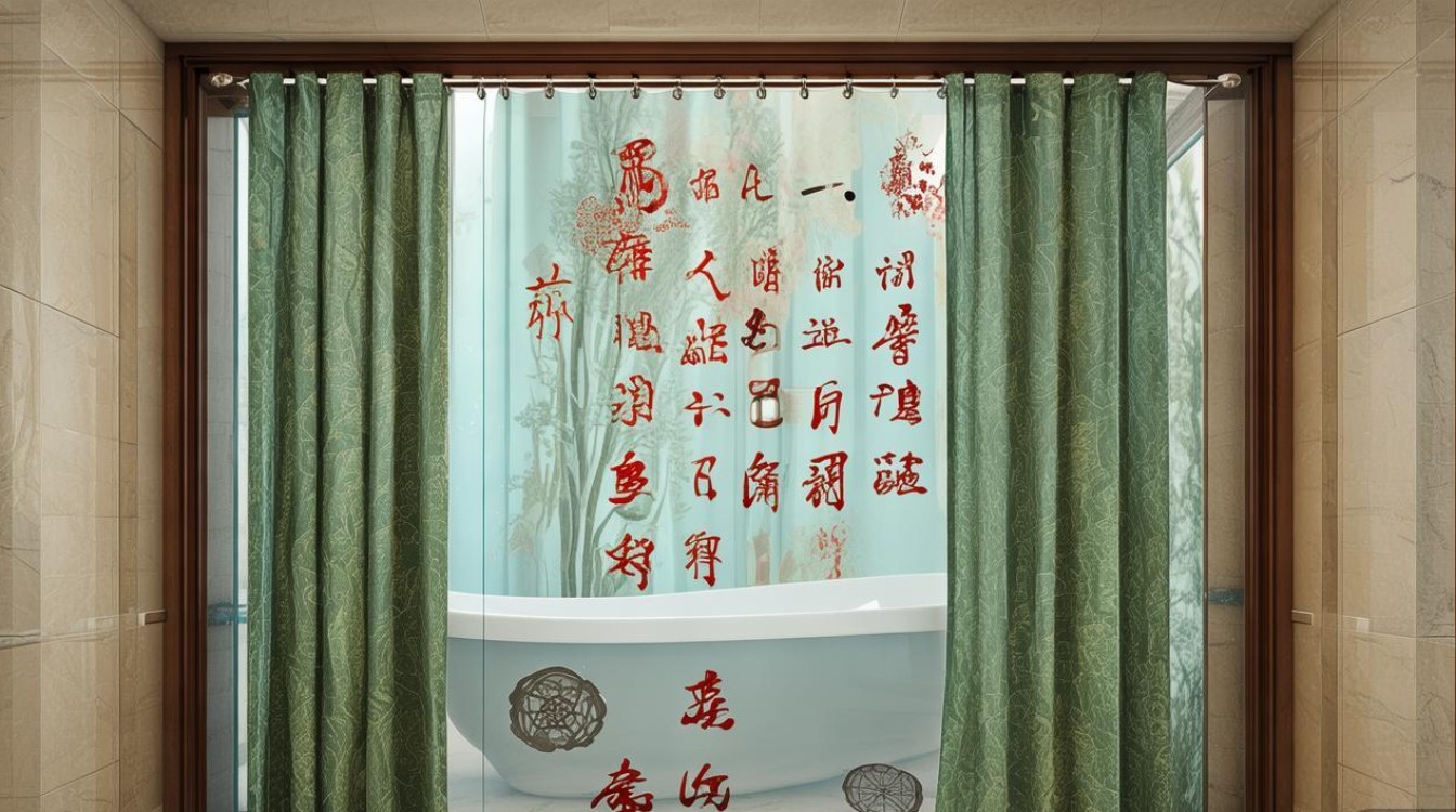 卫生间门帘颜色风水