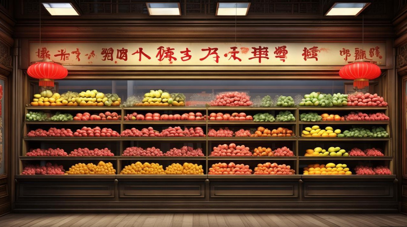 上海水果店装修效果图